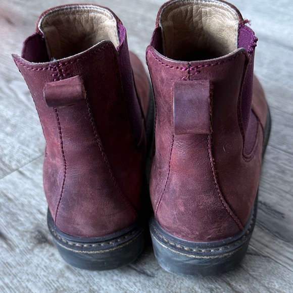 Birkenstock Stalon Women's Burgundy Ankle Boots - Picture 5 of 6
